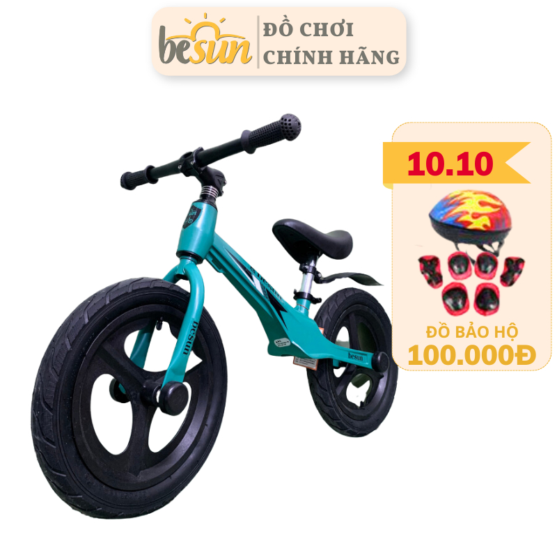 Xe chòi chân 2 bánh cho bé BESUN tập đi thăng bằng cho bé 2 - 3 tuổi khung MAGIE nguyên khối