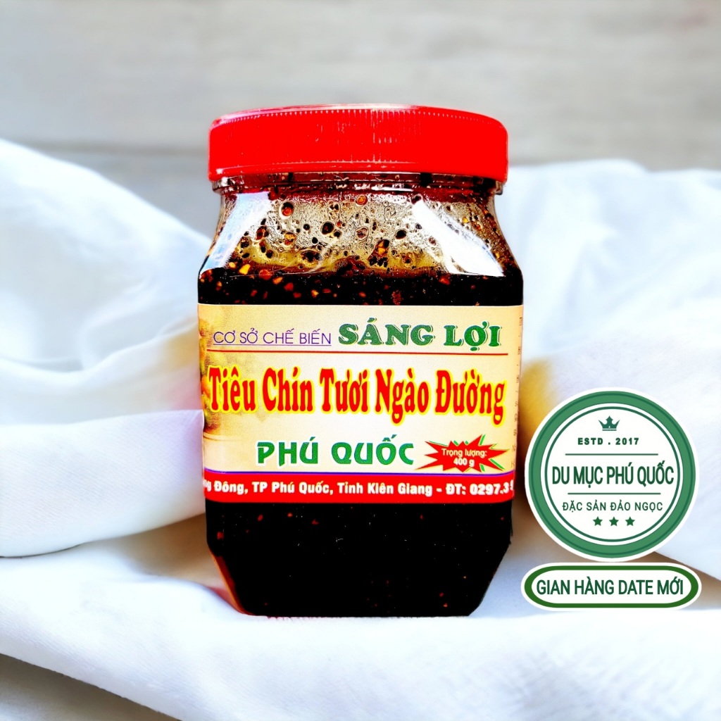 Tiêu Ngào Đường Sáng Lợi Phú Quốc - Hủ 400g
