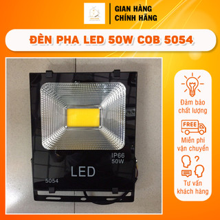Đèn pha led 50w cob 5054 - đèn pha led led24 store ngoài trời với thiết kế chắc chắn, bền bỉ, công suất của đèn đủ