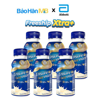 Sữa abbott ensure nước gold vigor pha sẵn - dinh dưỡng toàn diện - chai 237ml