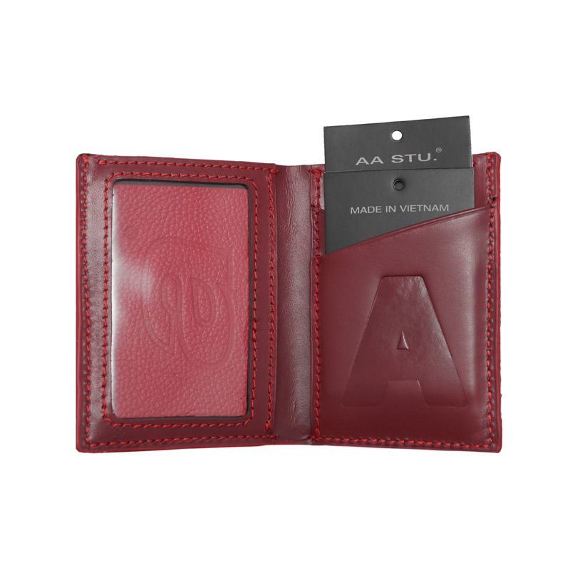 VÍ AA LEATHER WALLET // ĐEN // ĐỎ // AASTU // AASTUDIO