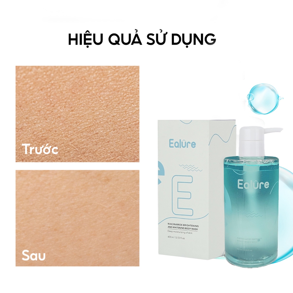 Sữa tắm dưỡng ẩm Ealure Miss Moisture and Glow Solution Body Wash 400ml