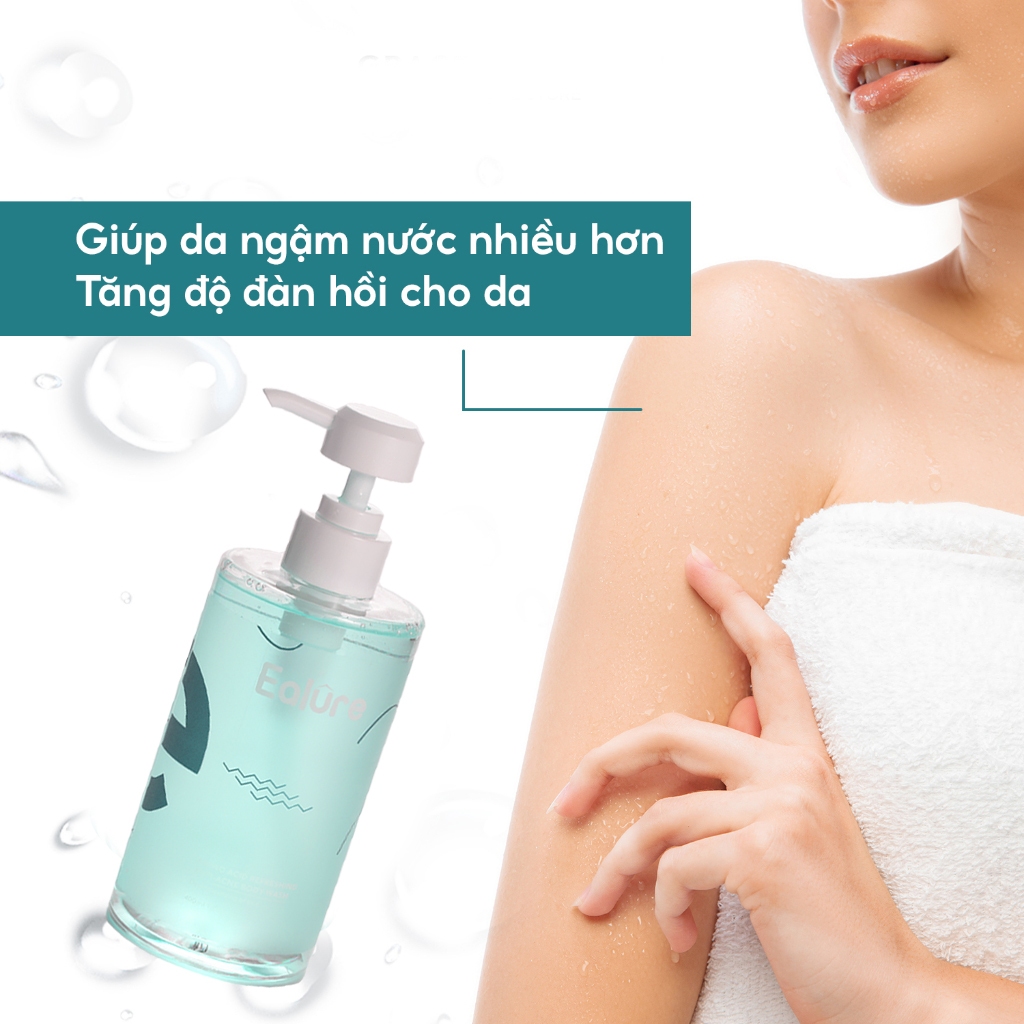Sữa tắm dưỡng ẩm Ealure Miss Moisture and Glow Solution Body Wash 400ml