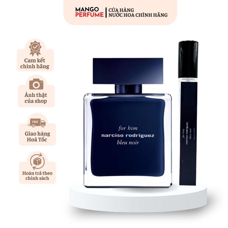 Nước hoa chiết Nam Narciso Rodriguez Bleu Noir for Him EDT
