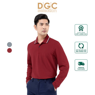  Áo polo dài tay nam DGCs - co giãn và thấm hút mồ hôi tốt - WAPBB03M 