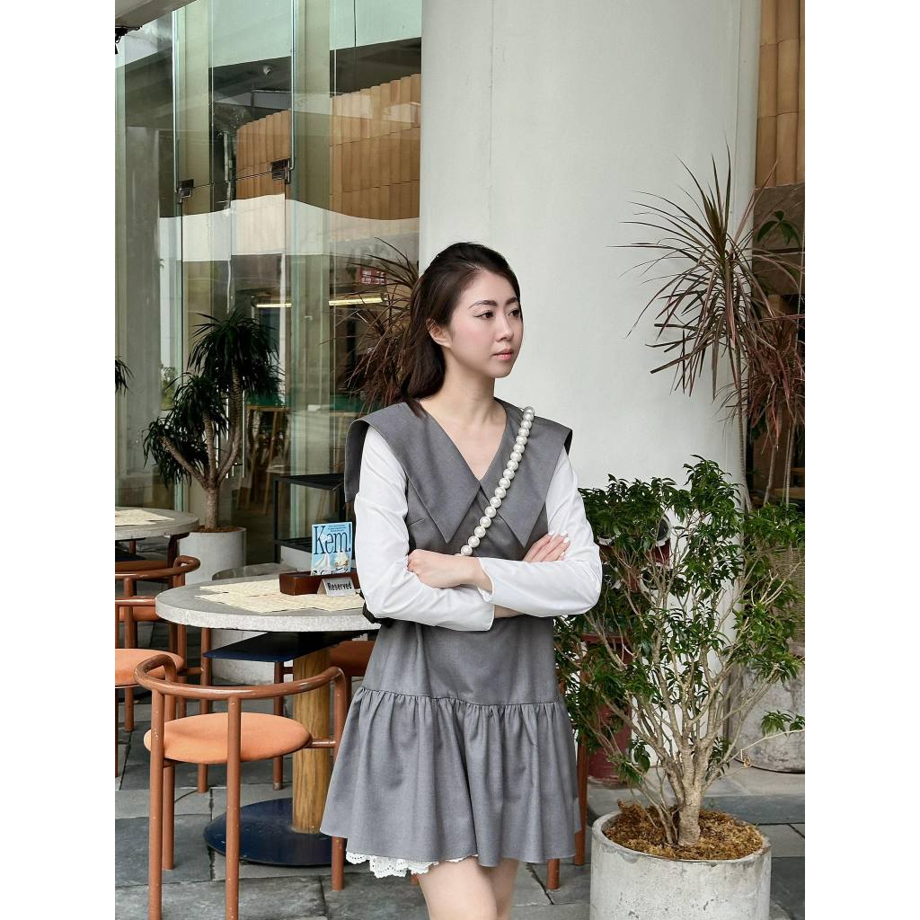 Bizzy Set / Set Váy Dài Tay - LIIQ Rush