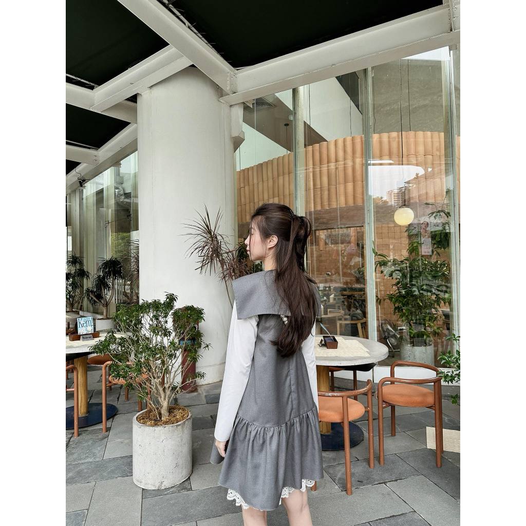 Bizzy Set / Set Váy Dài Tay - LIIQ Rush