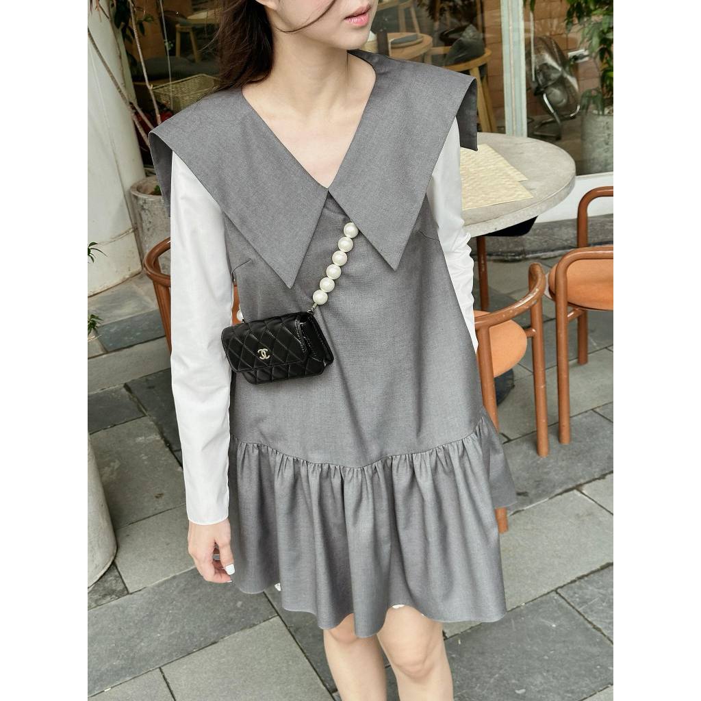 Bizzy Set / Set Váy Dài Tay - LIIQ Rush