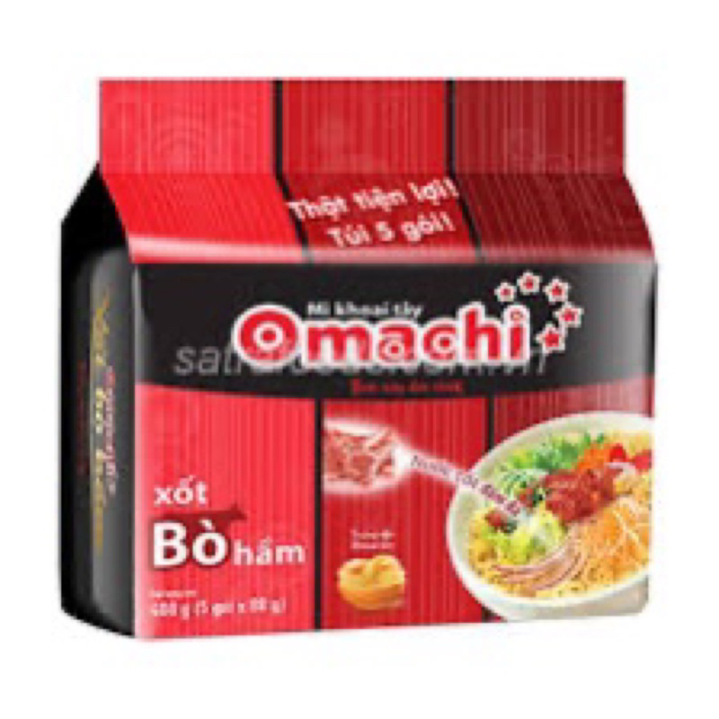 mì omachi các loại