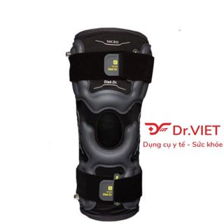 Đai gối hơi hỗ trợ đau khớp gối, giảm áp lực khớp gối DiskDr NK30 tặng kèm túi vải Disk Dr