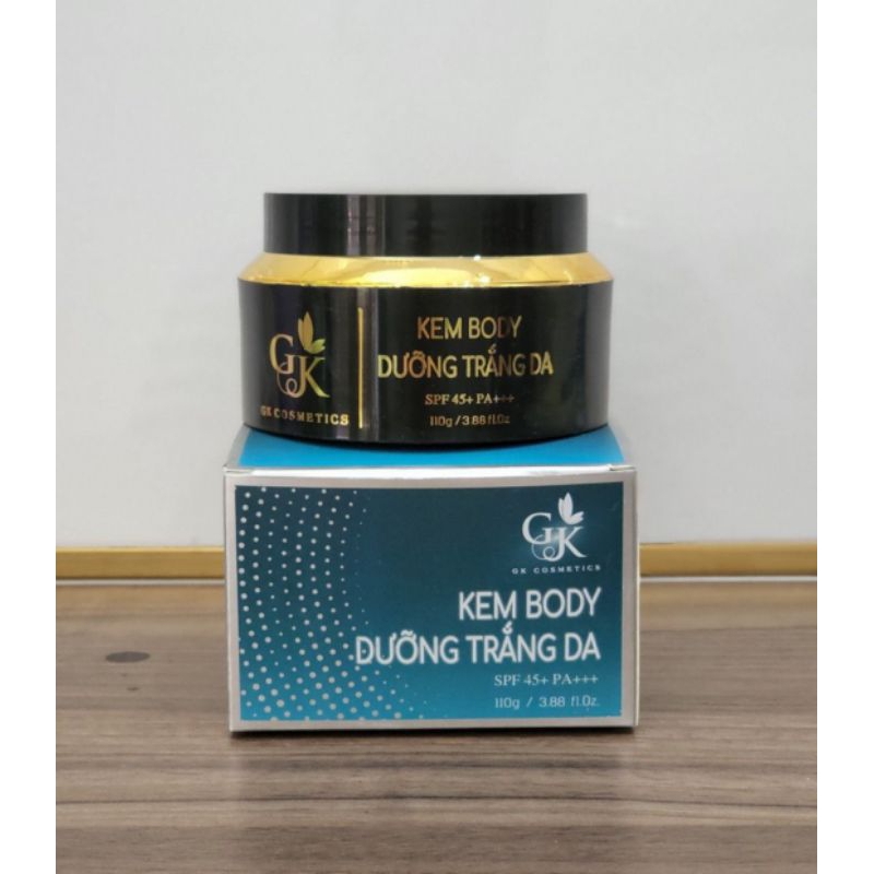(Chính Hãng) Kem Body Gk Dưỡng Trắng Da Toàn Thân Chống Nắng Cao