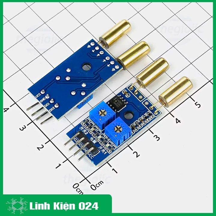 Module cảm biến góc nghiêng 2 kênh SW520D