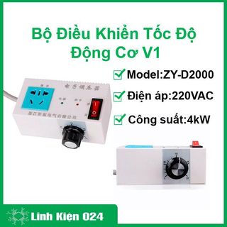 Bộ điều khiển tốc độ động cơ 220vac 4kw v1