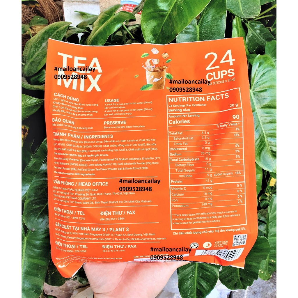 Trà Sữa Hòa Tan Trần Quang Tea Mix