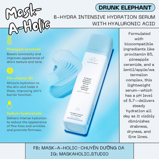 Tinh chất cấp ẩm drunk elephant b-hydra intensive hydration serum