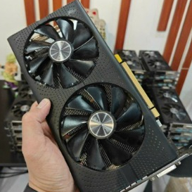 Card màn hình RX 580 8GB Shaphia Date mới likenew 99%