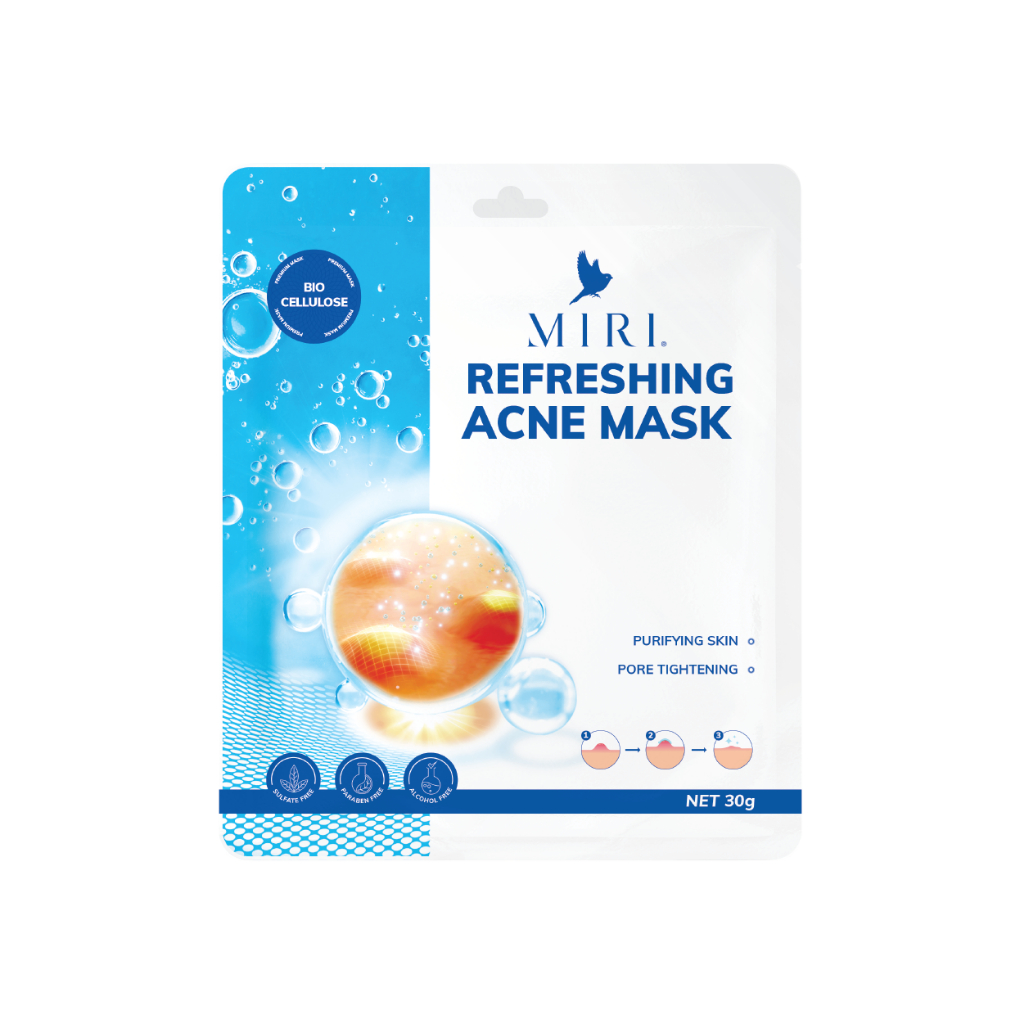 Mặt Nạ Giúp Ngăn Ngừa Mụn Và Giảm Nhờn - Refreshing Acne Mask MIRI