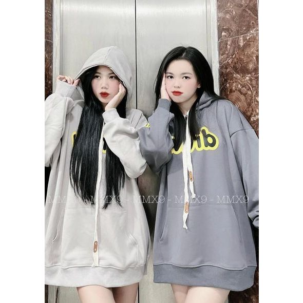 ÁO HOODIE NỈ D.REW FORM RỘNG TAY BỒNG SIÊU HOT