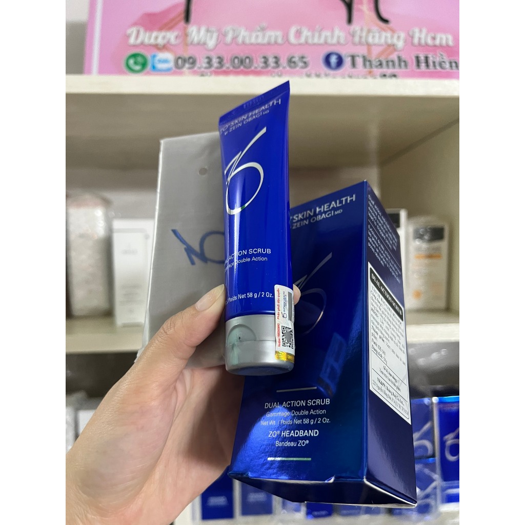 Kem Tẩy Da Chết ZO Skin Health DUAL ACTION SCRUB 58g&116g