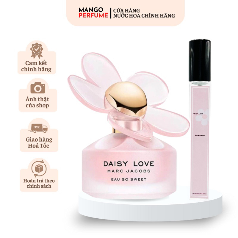Nước hoa chiết Nữ Daisy Love Marc Jacobs Eau So Sweet EDP