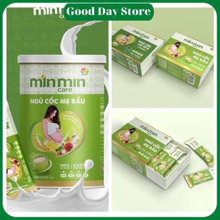 COMBO Ngũ cốc lợi sữa vượt trội Min Min Care,Ngũ cốc mẹ bầu Min Min Care,Sữa hạt dinh dưỡng Min Min Care-Good Day Store
