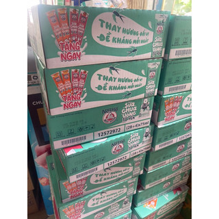 (bao bì mới) thùng 32 thanh sữa chua tổ yến Nétle yogu 32*85ml(date mới 4/24)