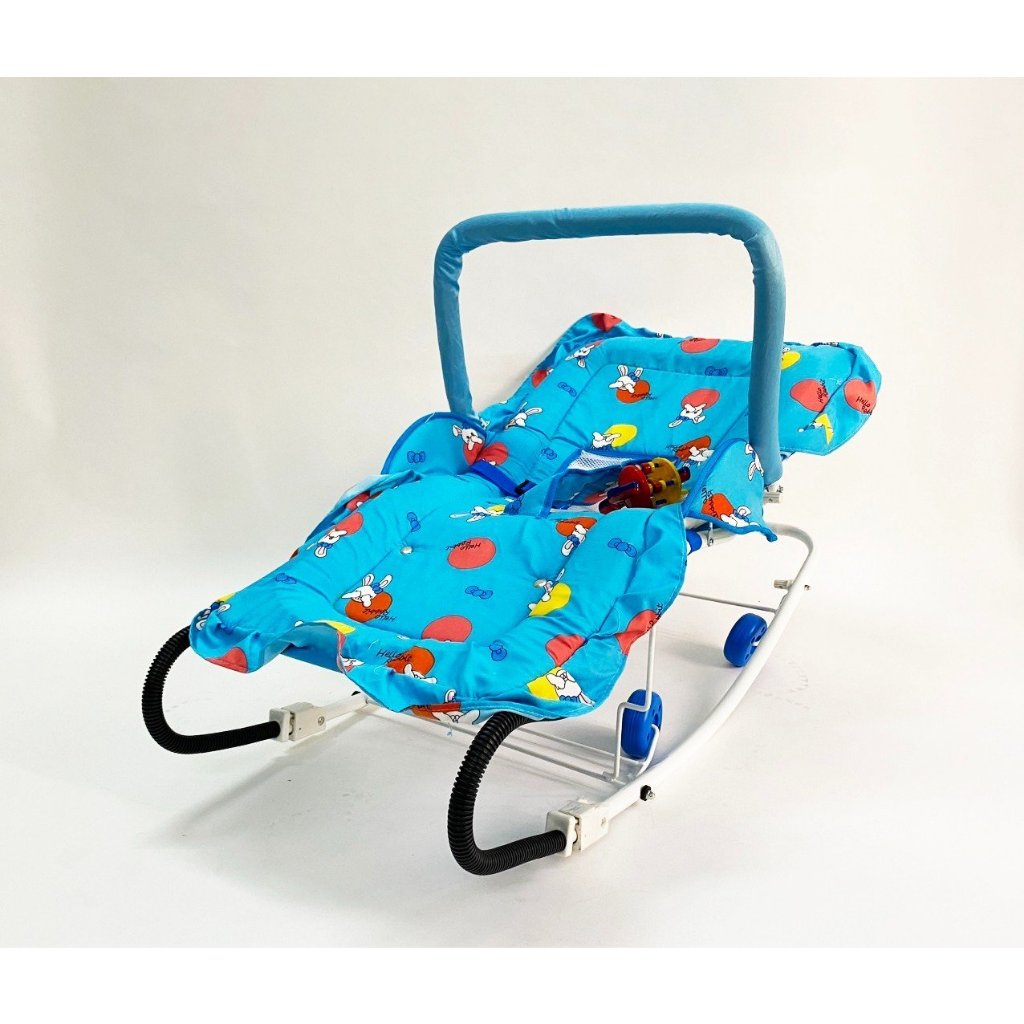 Áo vải, miếng lót thay thế cho ghế ăn bột, xe 2 nhún loại thường ngang 40 - dài 82cm màu ngọc / đỏ / hồng kèm mùng