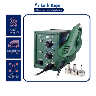 Máy khò trạm khò nhiệt 858A điều chỉnh tốc độ gió cao cấp chính hãng.