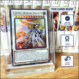 Thẻ bài Yugioh Chính Hãng Cosmic Quasar Dragon – Ultra Rare