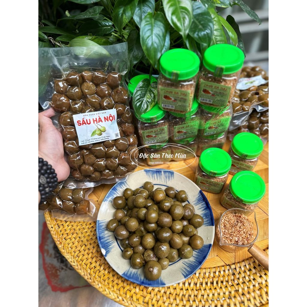 Ô mai sấu giòn chua cay ngọt - gói 500gr - Ship hỏa tốc