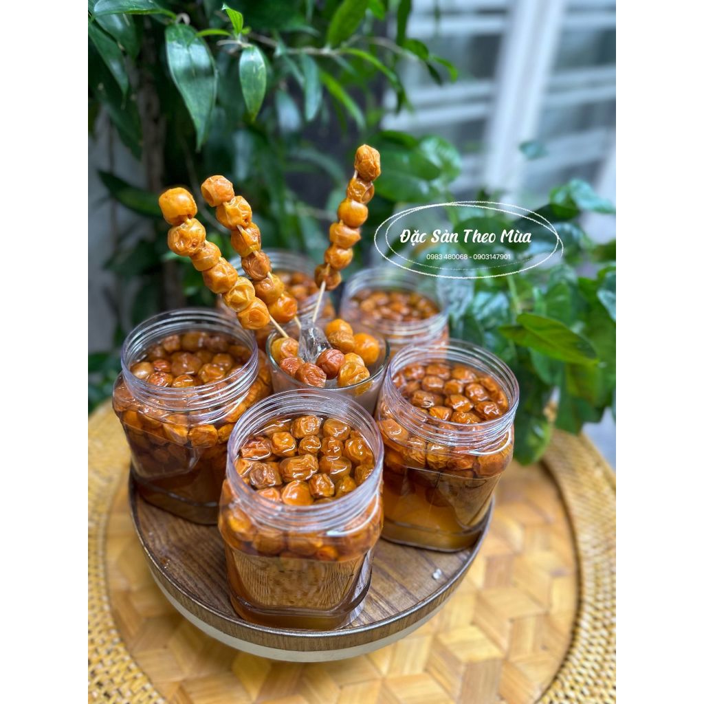 Ô mai sấu giòn chua cay ngọt - gói 500gr - Ship hỏa tốc