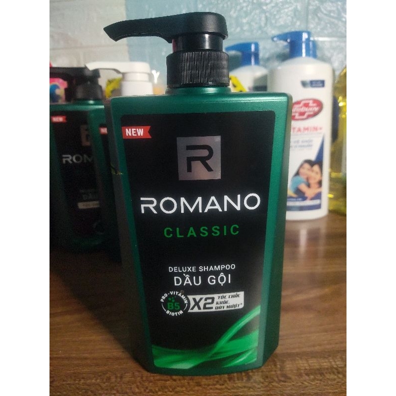 dầu gội romano