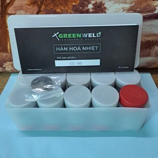 Thuốc hàn hoá nhiệt 90g greenweld, bột đồng hàn hoá nhiệt greenweld 90g, 115g, 150g, 200g