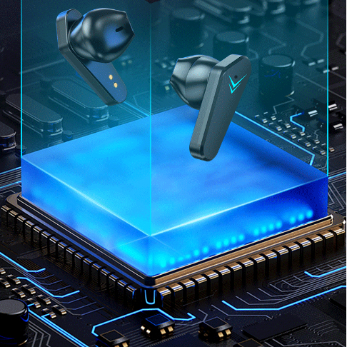 Tai nghe Blue tooth X15 touch màn hình kỹ thuật số trò chơi tai nghe giảm tiếng ồn thông minh mới và không.