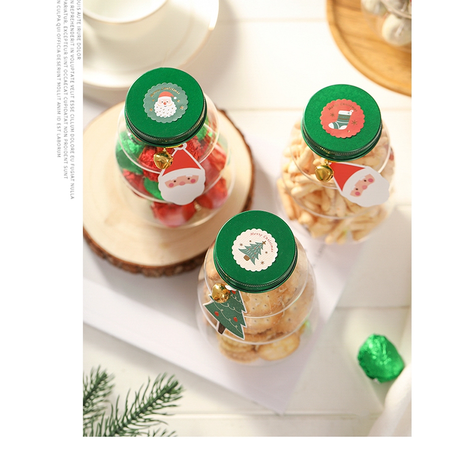 Hộp đựng bánh kẹo CÂY THÔNG tặng kèm decor Noel