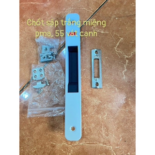 Chốt sập tự động cửa lùa xingfa, pma,hệ 55 vát cạnh