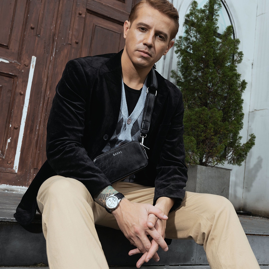 Túi đeo chéo da nam nữ - Abi Mini Bag - BARAS VIETNAM - Túi đeo chéo thời trang