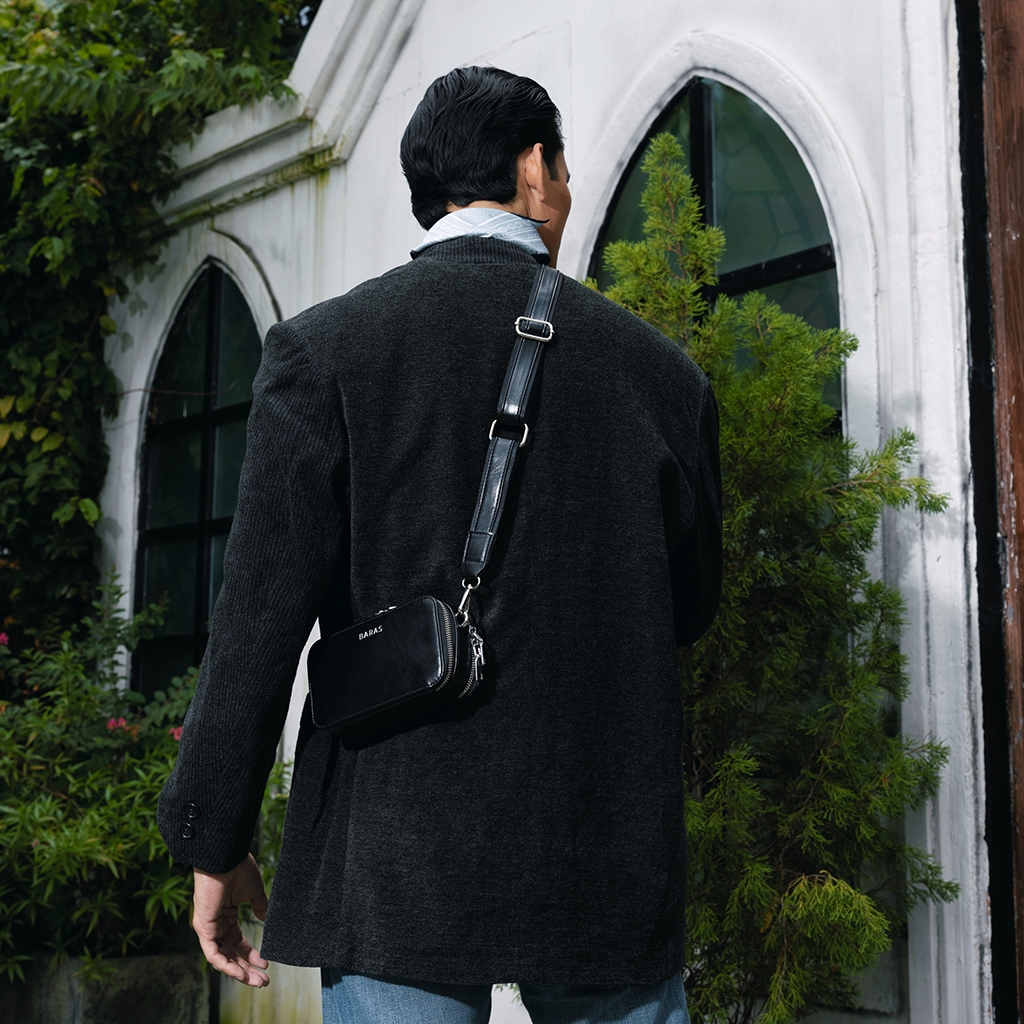 Túi đeo chéo da nam nữ - Abi Mini Bag - BARAS VIETNAM - Túi đeo chéo thời trang