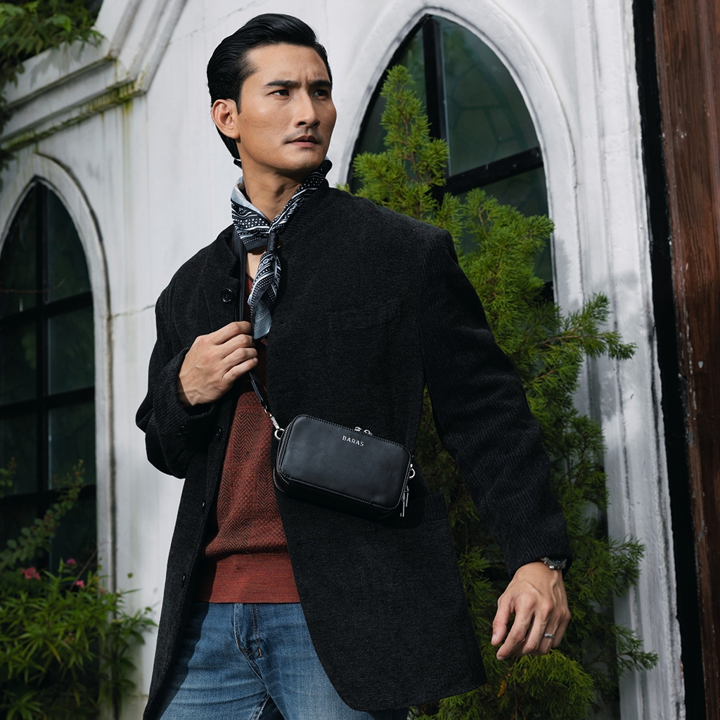 Túi đeo chéo da nam nữ - Abi Mini Bag - BARAS VIETNAM - Túi đeo chéo thời trang