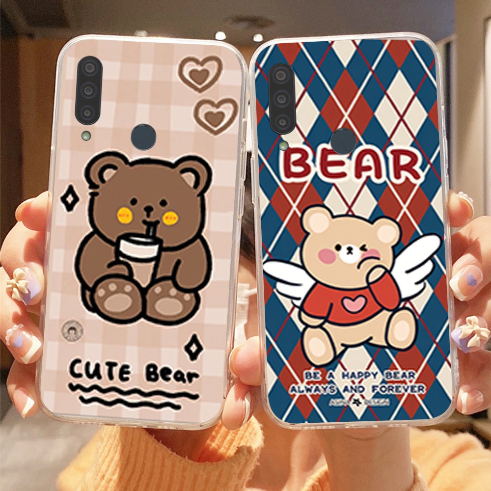 Ốp lưng vsmart Joy 3 / vsmart Joy3 plus / vsmart joy 3+ in hình gấu nâu siêu cute