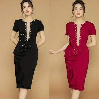 ĐẦM THIẾT KẾ BODY DỰ TIỆC  - YB231006