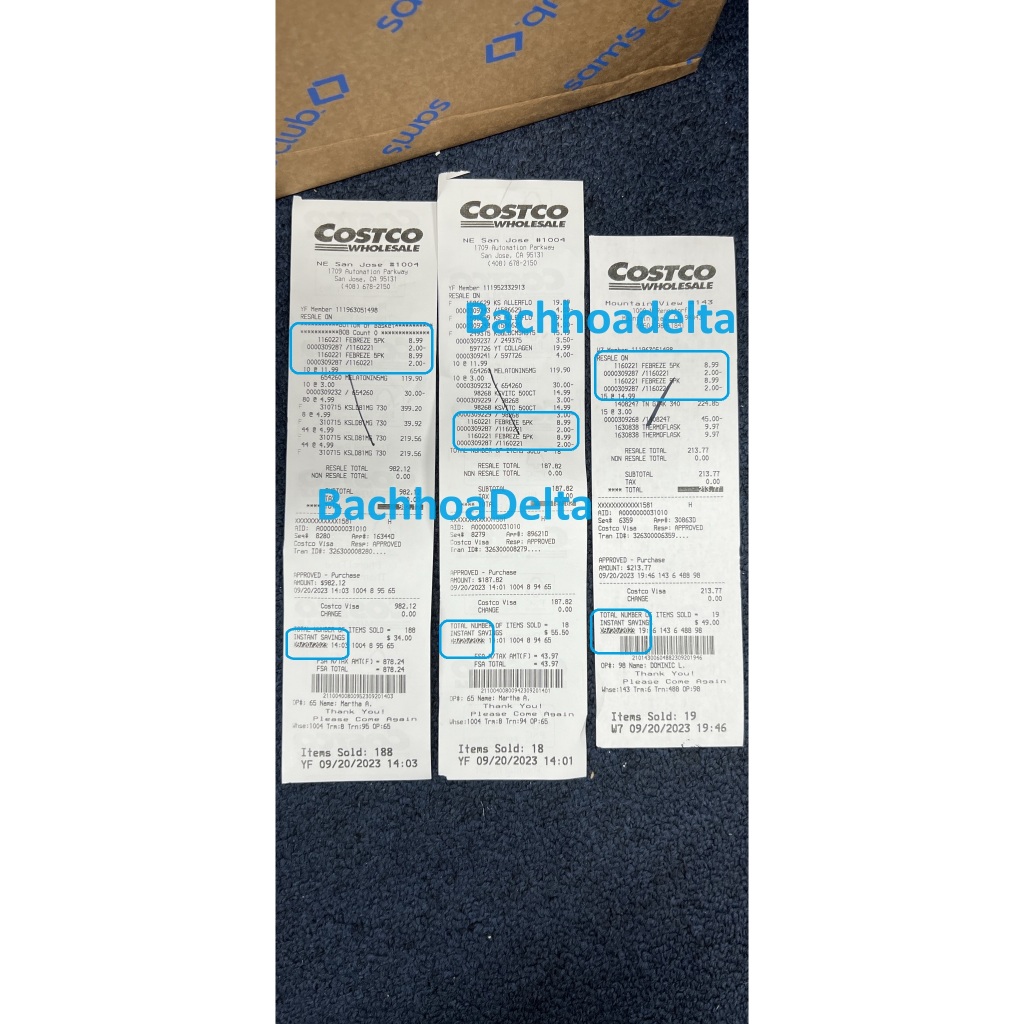 Nước Hoa Ô Tô Febreze Cao Cấp Kẹp Cửa Gió Điều Hòa Xe Hơi Febreze Car Vent Air Freshener_HÀNG MỸ