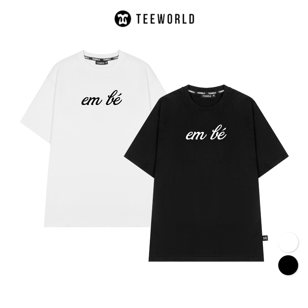 Áo Thun Local Brand Teeworld Em Bé T-Shirt Nam Nữ Form Rộng Unisex