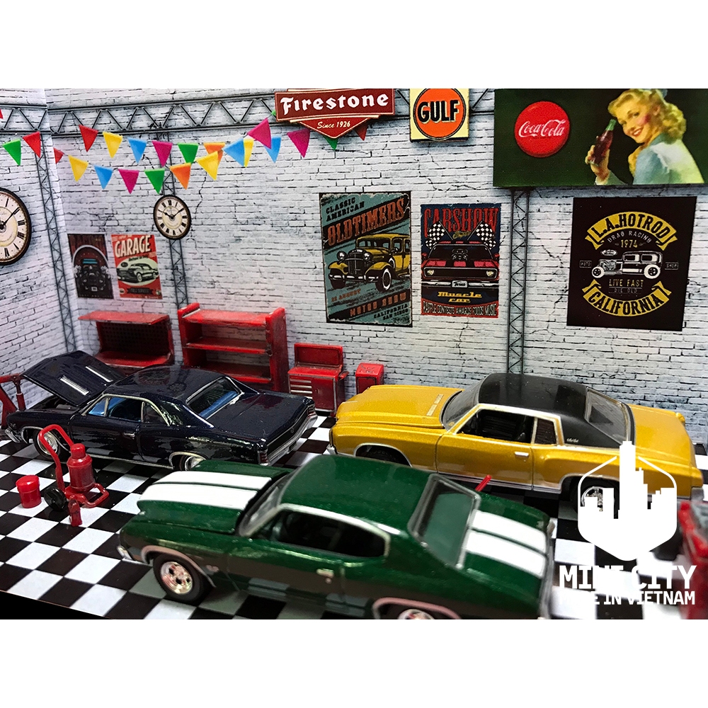 Garage cổ điển 1/64