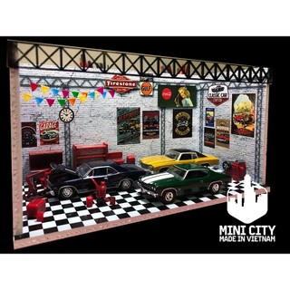 Garage cổ điển 1/64