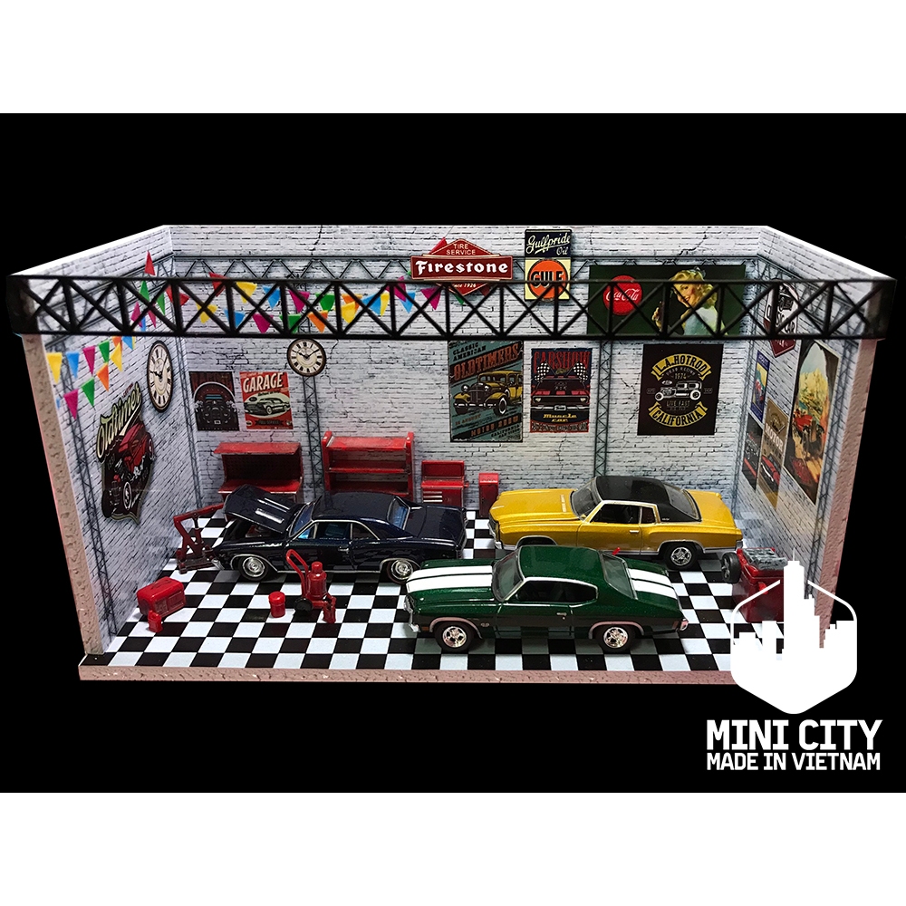 Garage cổ điển 1/64
