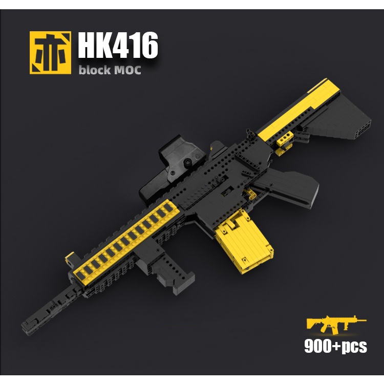 Đồ Chơi Lắp Ráp LEGO Mô Hình Súng CSGO M416 Black Gold Tỉ Lệ 1:1 Với 1000+ Mảnh Ghép - Theo Bản Thiết Kế Chuẩn Kevin183