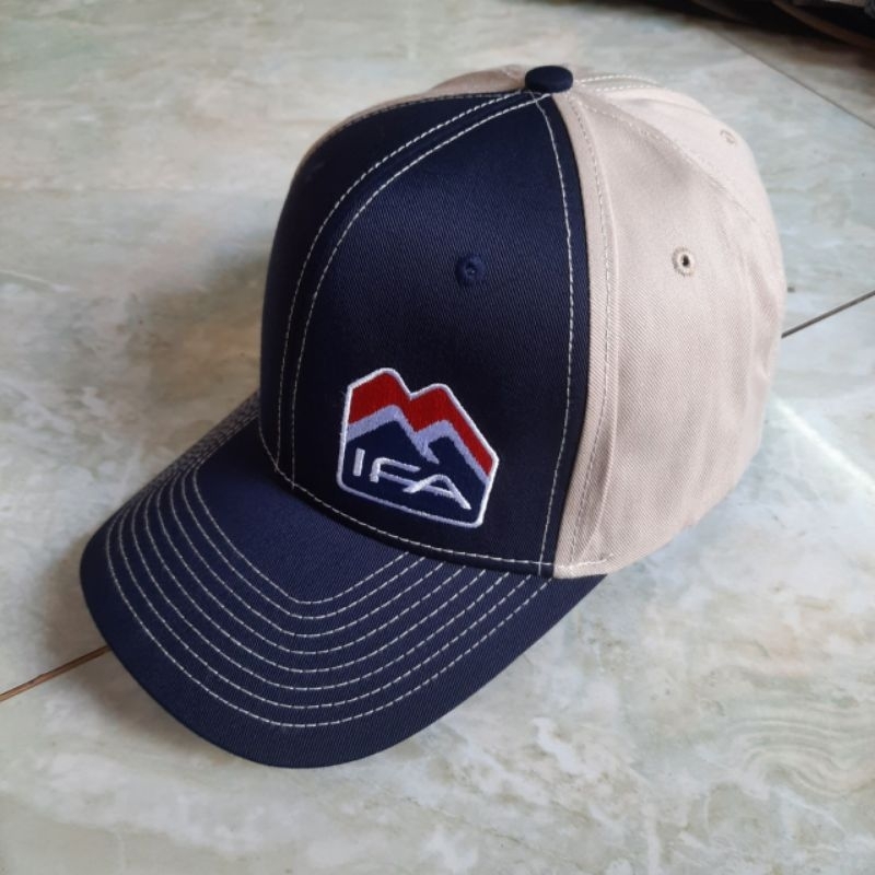 Mũ lưỡi trai lưới logo IFA màu xanh/ Nón kết Ifa màu xanh