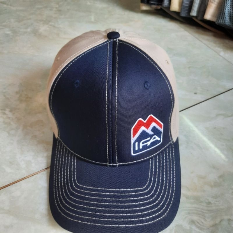 Mũ lưỡi trai lưới logo IFA màu xanh/ Nón kết Ifa màu xanh