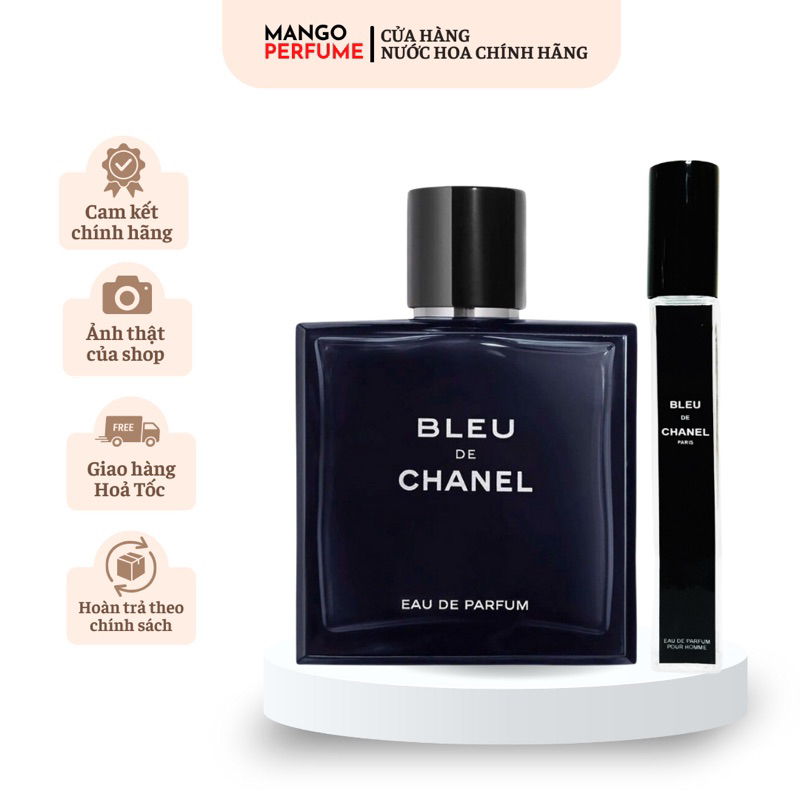 (Chính hãng) Nước hoa chiết Nam Chanel Bleu De Chanel EDP